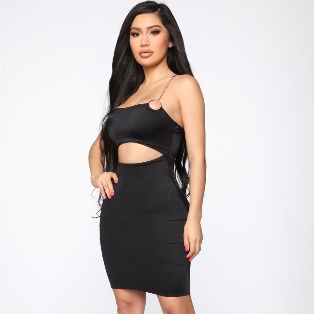 Fashion Nova Cut It Out Dress